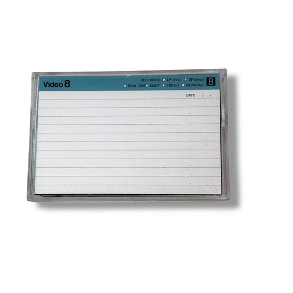 Maxell 8mm VideoCassette PS-120 Metal Particle Tape 120/240 Min Recording Time - Picture 5 of 10